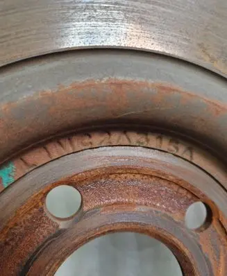Ford Explorer VI Rear brake disc L1MC2A315A L1MC2A315