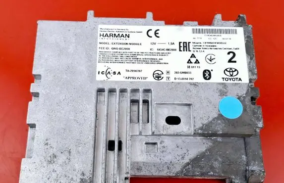 Toyota Auris E180 GPS navigation control unit/module BE7718