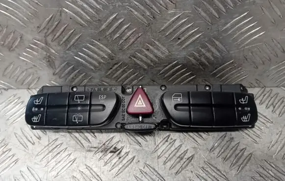 Mercedes-Benz C W203 Hazard light switch 2038218658