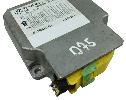 Volkswagen Touran I Airbag control unit/module 1T0909605C 5WK43518 09H025S1500