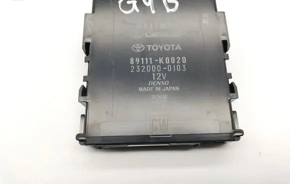 Toyota Yaris XP210 Gateway control module 89111K0020