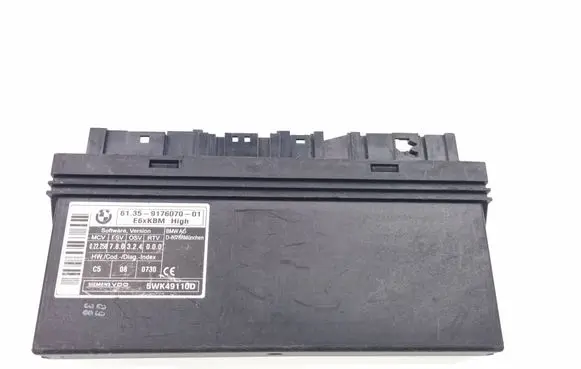 BMW 5 E60 E61 Comfort/convenience module 5WK49110D 9176070