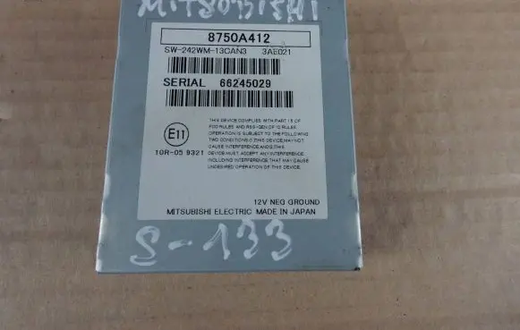 Mitsubishi Outlander Other control units/modules 8750A412