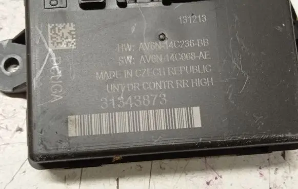 Volvo V40 Door control unit/module 31343873 AV6N14C236BB