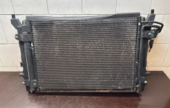 Volkswagen Golf VI Radiator set 1K0121253AB 1K0820411R