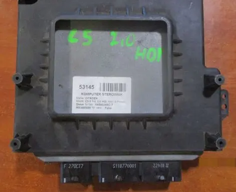 Citroen C5 Engine control unit/module 5WS40388CT