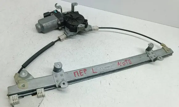 Nissan Note (E11) Front door window regulator with motor 119207 119207B 400925B