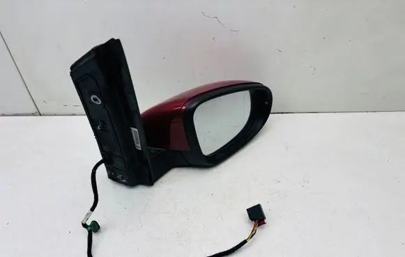 Volkswagen Touran II Front door electric wing mirror 1T2857502AR