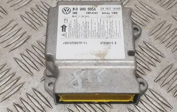 Volkswagen Golf V Airbag control unit/module 1K0909605A 5WK43411