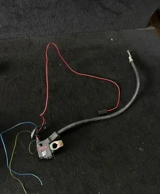 BMW 5 F10 F11 Negative earth cable (battery) 9234437 14464710 5WK48808D