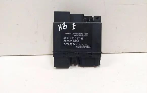 Mercedes-Benz E W211 Keyless (KESSY) go control unit/module 2118203785 33500102