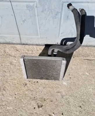 BMW X5 E70 Gearbox / Transmission oil cooler 17217586546 17227578660 17227578659