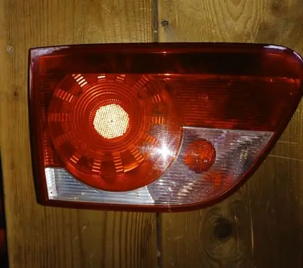 Seat Altea XL Tailgate rear/tail lights 5P8945093D 5P8945107B