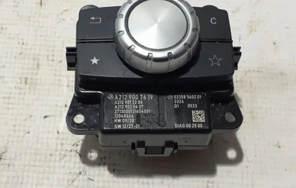 Multifunctional control switch/knob