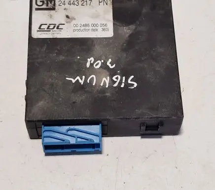 Opel Vectra C Suspension control unit/module 24443217 002485000056