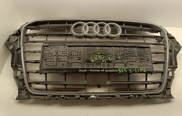 Audi A3 S3 8V Front bumper upper radiator grill 8V5853037