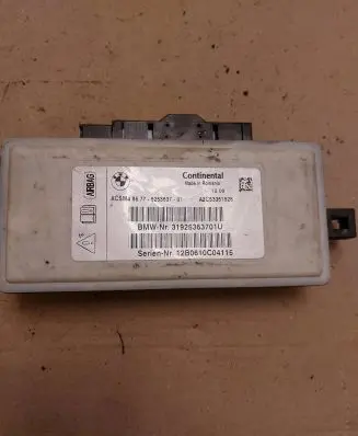 BMW 5 F10 F11 Airbag control unit/module 9253637 31925363701U 12B0610C04115