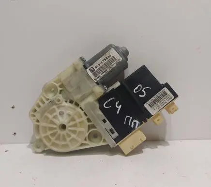 Citroen C4 I Front door window regulator motor 9681575880 964880100