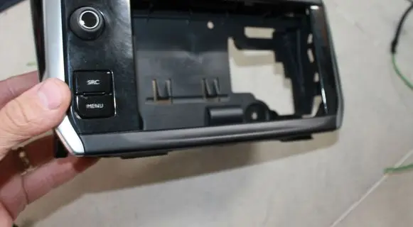 Peugeot 2008 I Head unit multimedia control 98097243XU 98097243XU01 9672846077TR