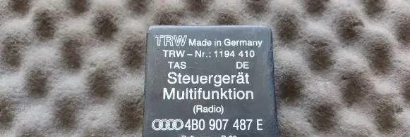 Audi A4 S4 B5 8D Other relay 4B0907487E 1194410