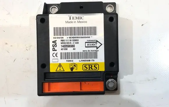 Peugeot 807 Airbag control unit/module 1400596980