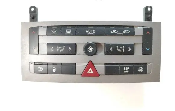Peugeot 407 Climate control unit 96573322YW FG0B0757CD VP4PUH18C612FE