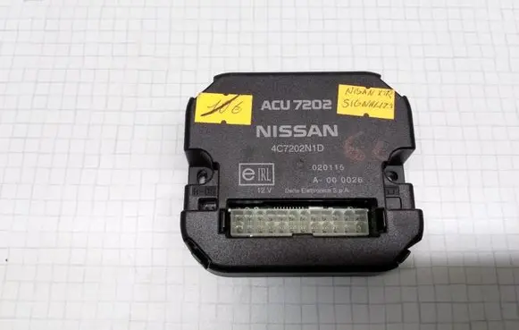Nissan X-Trail T30 Alarm control unit/module 4C7202N1D 020115 A000026
