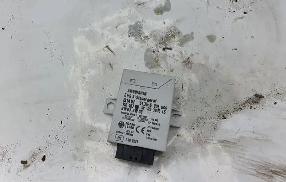 BMW 3 E46 Immobilizer control unit/module 61356905666 05393245 110187
