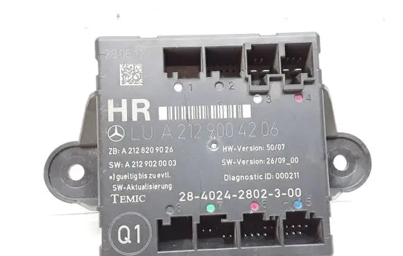 Mercedes-Benz E W212 Door control unit/module A2129004206