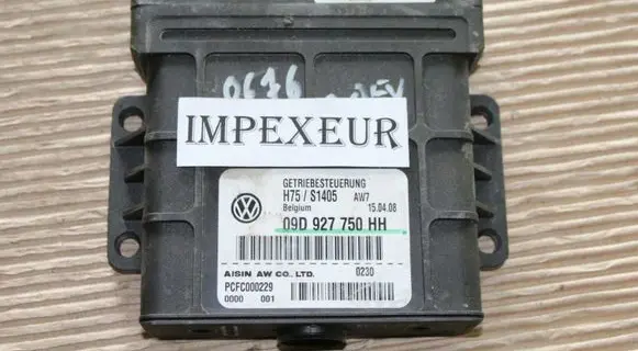 Volkswagen Touareg I Gearbox control unit/module 09D927750HH H75S1405 PQR0000229