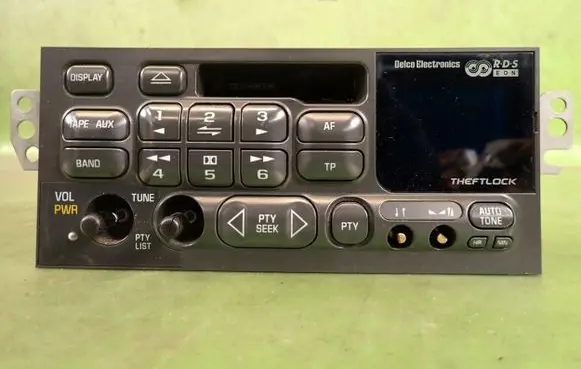 Chevrolet Blazer S10 Radio/CD/DVD/GPS head unit 09356095