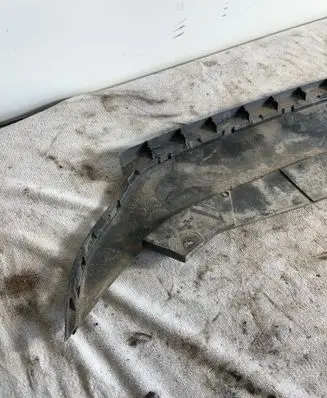 Volkswagen PASSAT B7 Front bumper lip 3AA805903