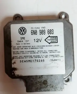 Volkswagen PASSAT B5 Airbag control unit/module 6n0909603