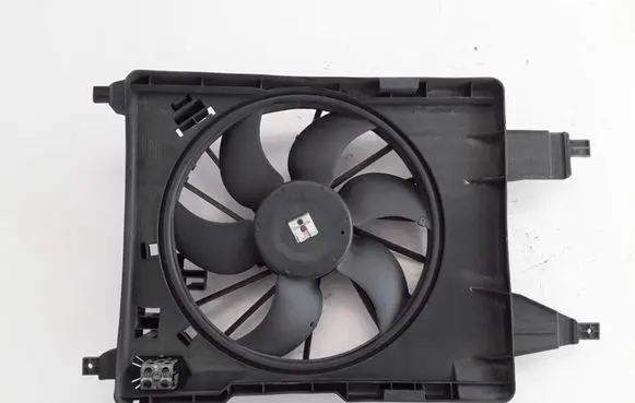 Renault Megane II Radiator cooling fan shroud