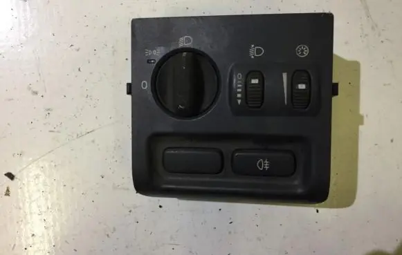 Volvo S40, V40 Light switch