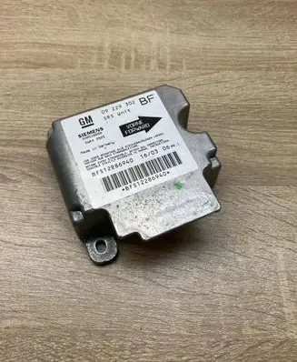 Opel Astra G Airbag control unit/module 09229302