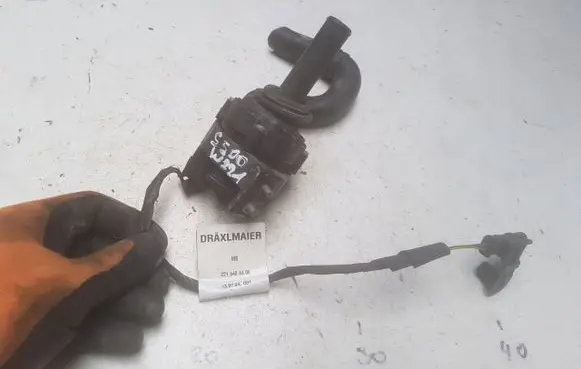 Electric auxiliary coolant/water pump