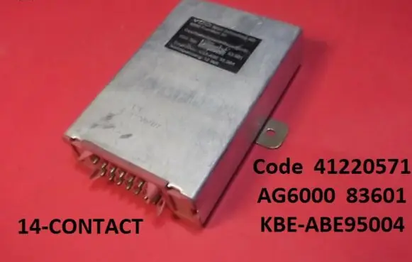 Audi 100 200 5000 C3 Cruise control unit/module 41220571 AG6000
