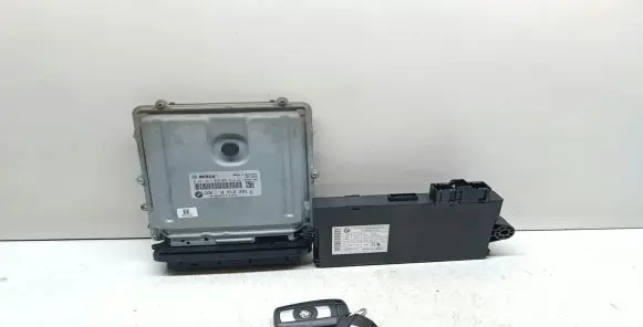 BMW 3 E90 E91 Engine ECU kit and lock set 8512291 0281017446 9226238