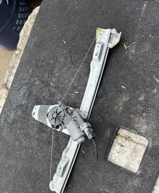 Citroen C4 Grand Picasso Rear door window regulator with motor 135090221 400968D