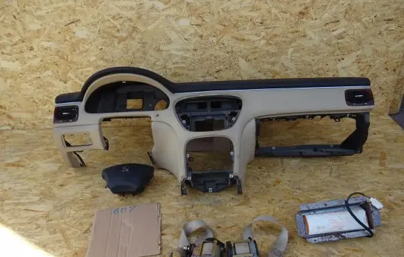 Peugeot 607 Airbag set with panel 
