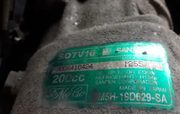 Ford Focus Air conditioning (A/C) compressor (pump)