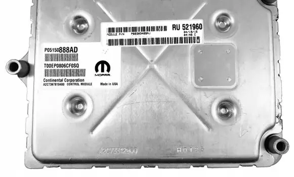 Chrysler Pacifica Engine control unit/module P05150888AD