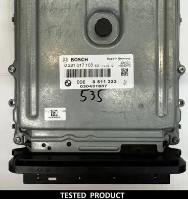 BMW 5 F10 F11 Engine control unit/module ECU DDE8511333 8511333 0281017103