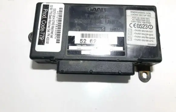 Saab 9-5 Comfort/convenience module 5262761 53070123b