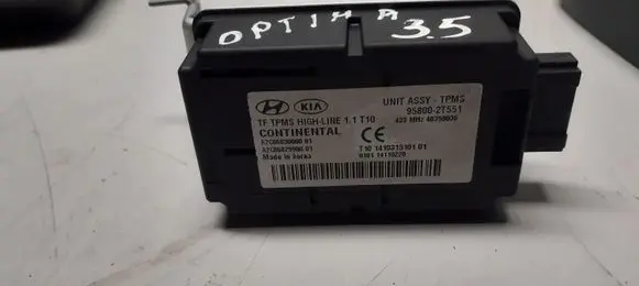 KIA Optima Tire pressure control unit 