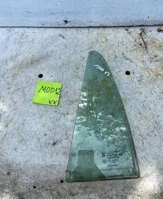 Opel Astra G Rear door window glass 43R007022 DOT36AS2M129 7096