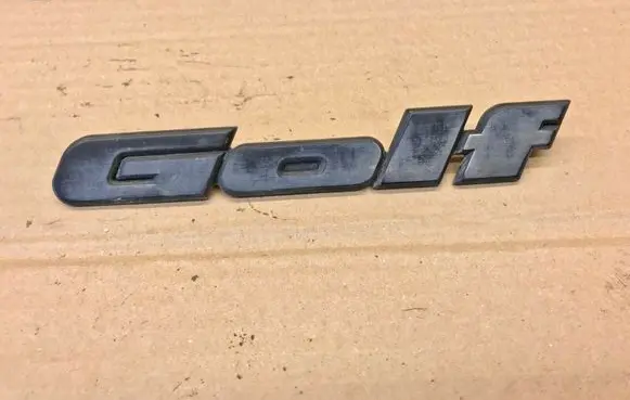Volkswagen Golf II Rear loading door model letters 191853687J