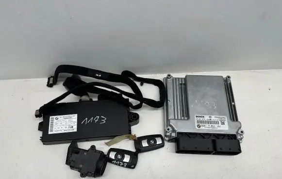 Engine ECU kit and lock set