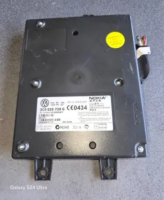 Volkswagen PASSAT B6 Bluetooth control unit module 2006DJ2202 3C0035729G B6A130346